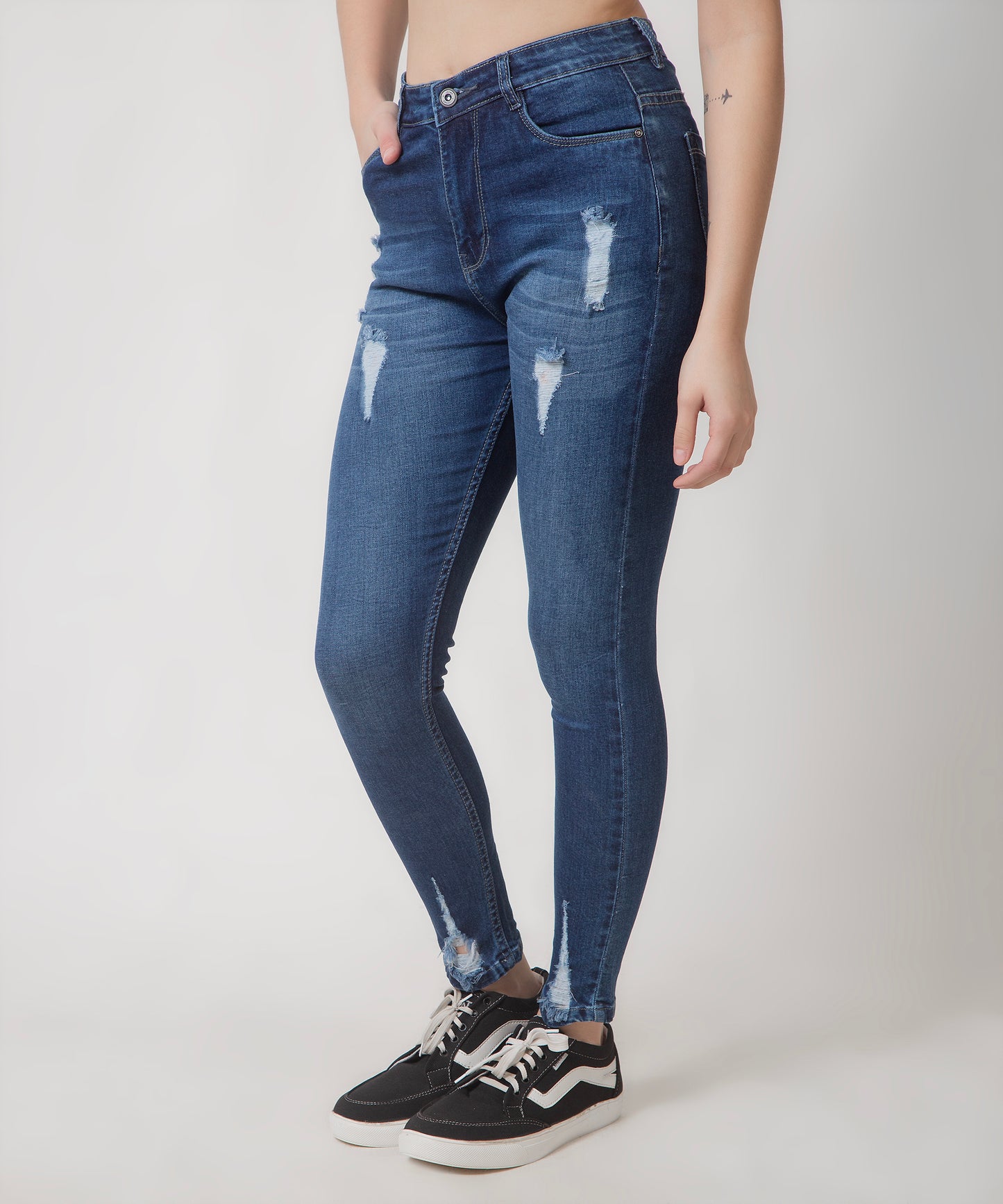 Women Classic Blue Denim Jeans