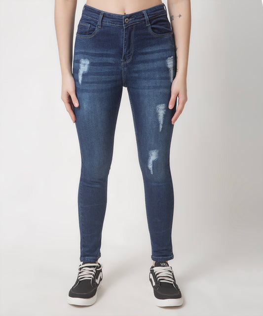 Women Classy Blue Denim Jeans