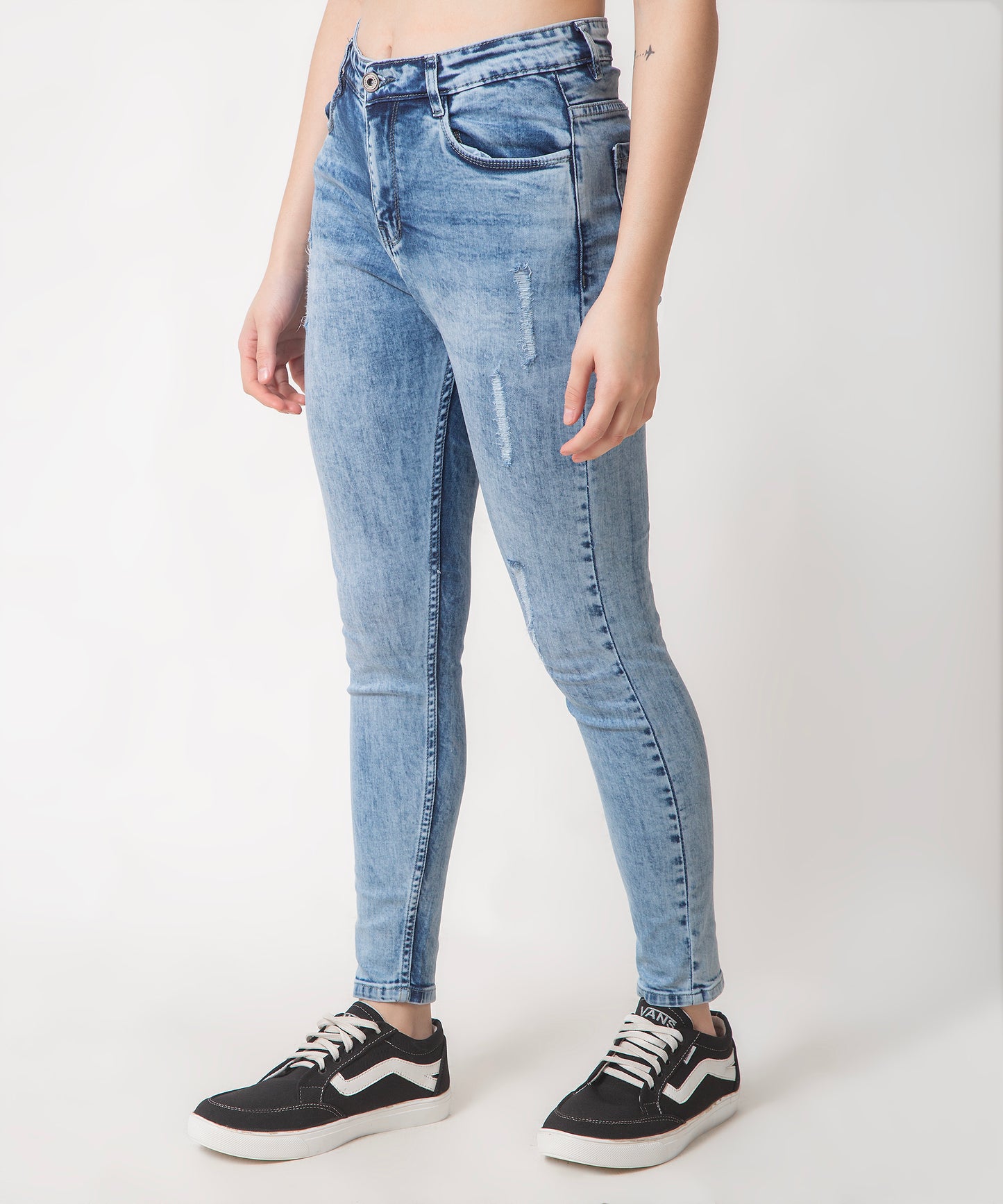 Women Classy Light Blue Denim Jeans